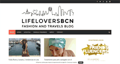 Desktop Screenshot of lifeloversbcn.com